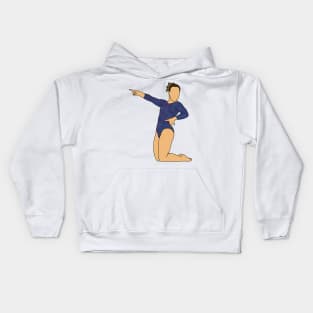 Katelyn Ohashi Gymnastics Drawing Kids Hoodie